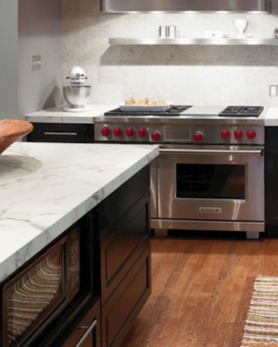 Update Your Dark Wood Cabinets With Formica Laminate Countertops
