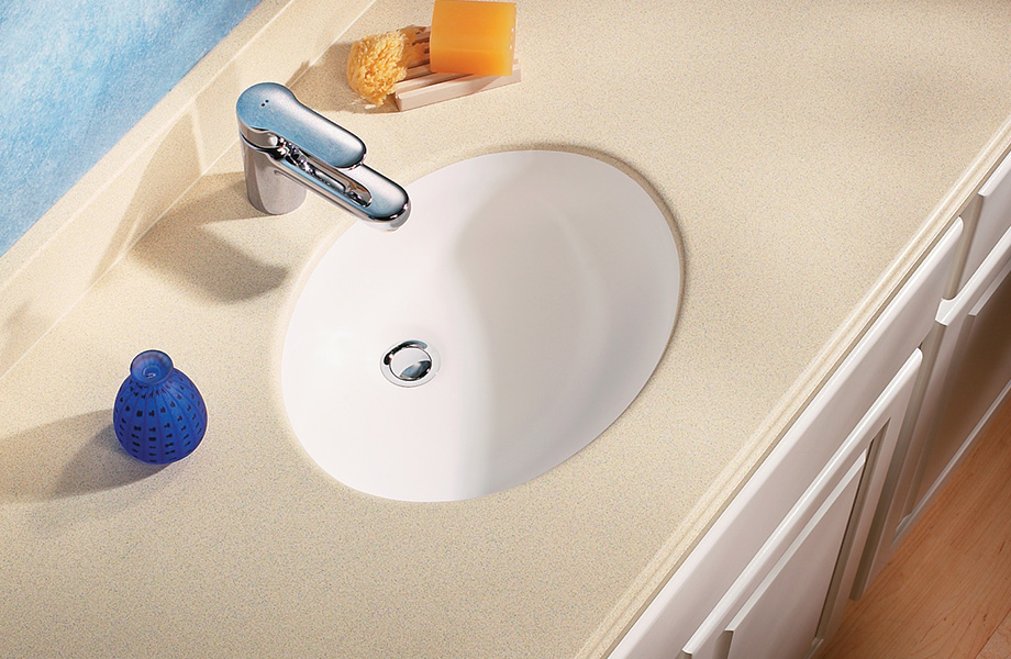 Everform Solid Surface Sinks, Custom Formica Vanity Tops