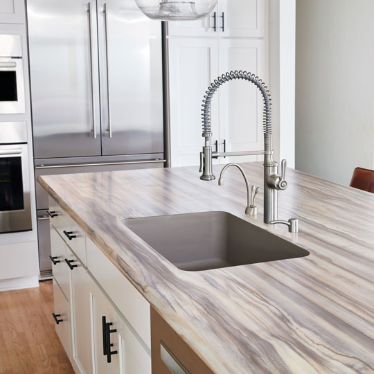 woodland marble kitchen island countertop