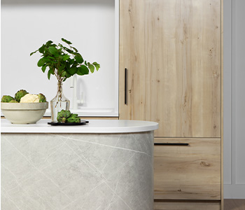 2019 Formica® Brand Capsule Collection curated by Leanne Ford 109 Brite White 7402 Pietra Grafite 7410 White Knotty Maple