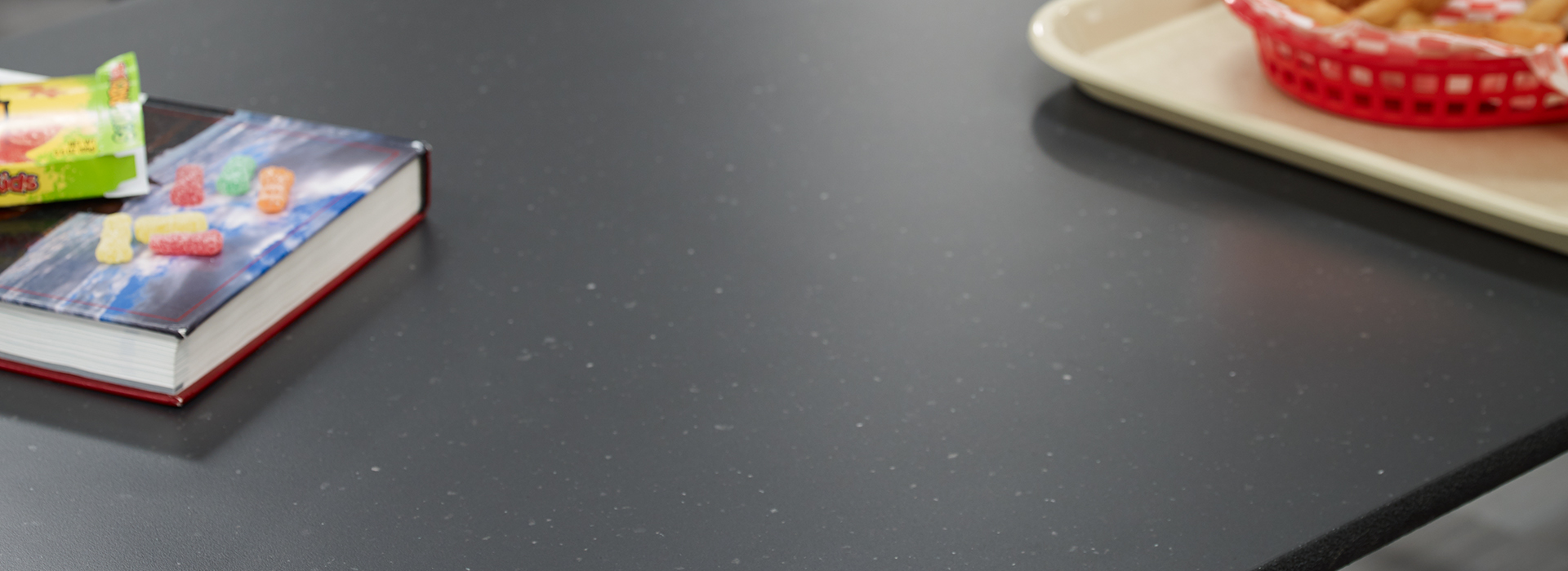 Formica® Laminate 9685-58 Black Recycled Kraft 780 Luna Stone 8243-58 Night Shade