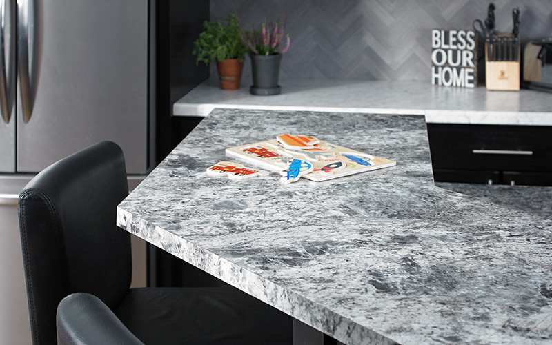 Kitchen countertops 9305 Silver Flower Granite 180fx