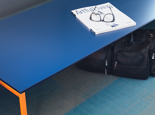 Bench with glasess 969 Navy ColorCore2 Compact