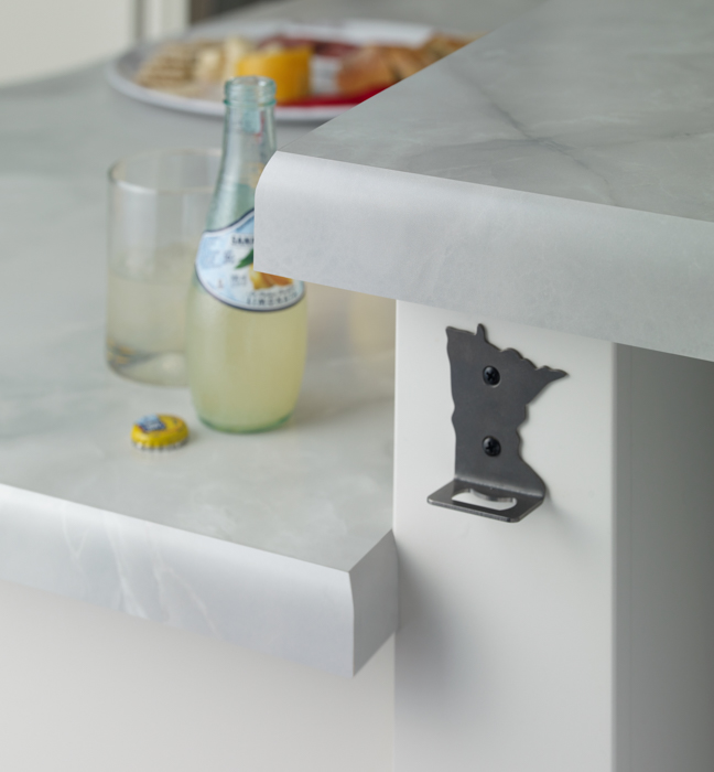 Formica® Brand Laminate HPL 7408 43 Ice Onyx Waterfall IdealEdge