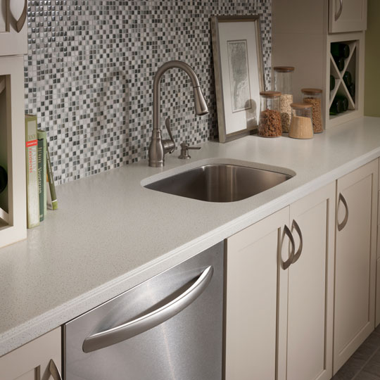 00758 Bianco Mineral kitchen countertop