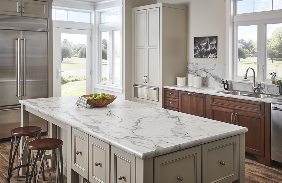 Calacatta Marble Kitchen