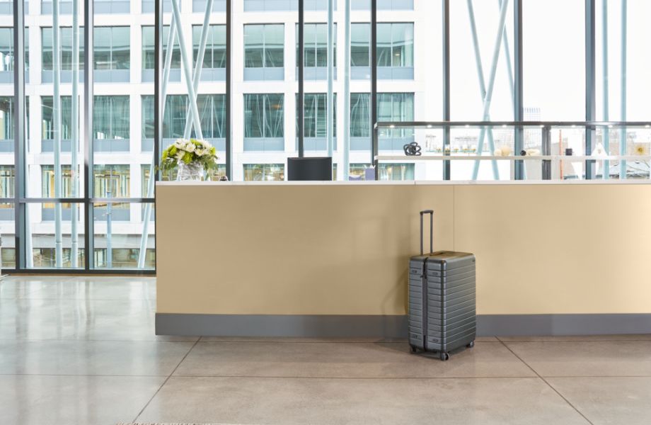 M2040 Brushed Brasstoned Aluminum Lobby