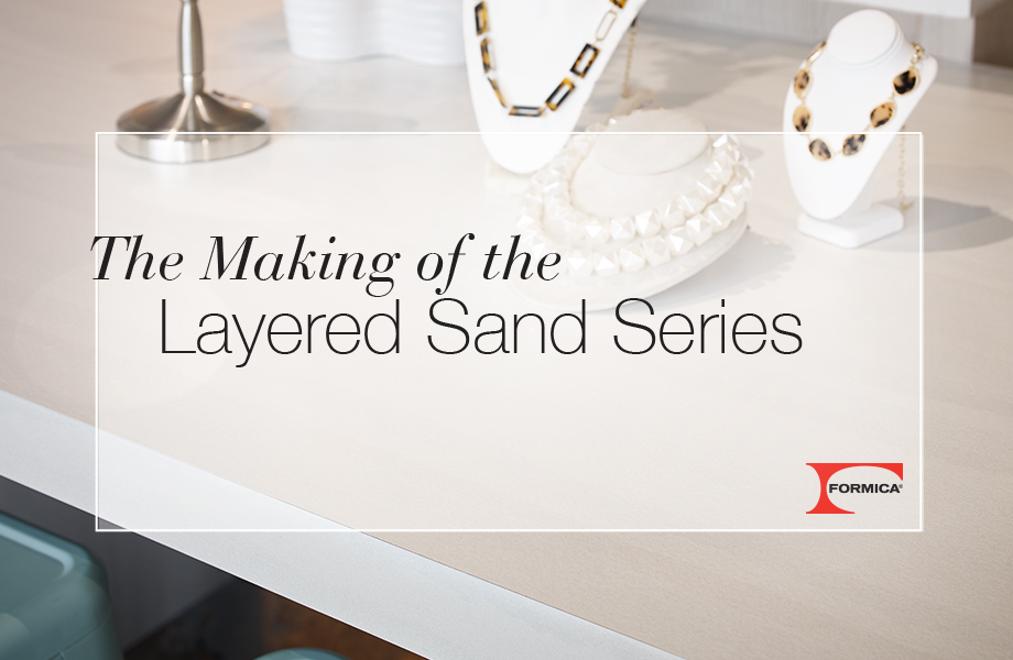 The Making of the Layered Sand Series