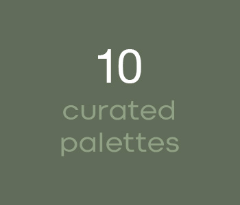 10 Curated Palettes