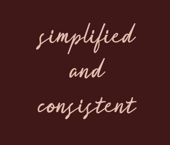 Simplified Consistent