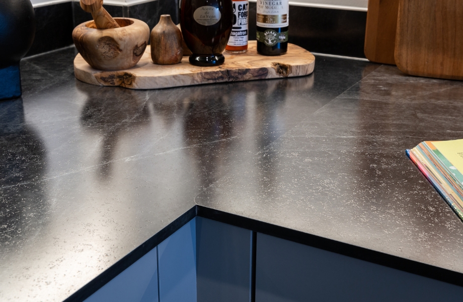 Custom Formica Aria® Worktops for a New Residential Building in London
