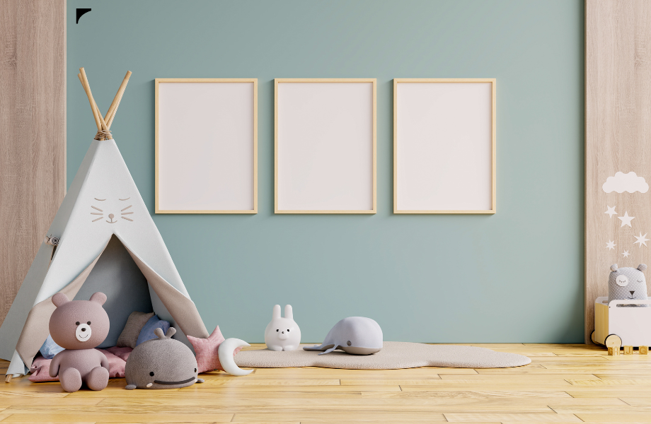 High-Pressure Laminate In Kid's Room