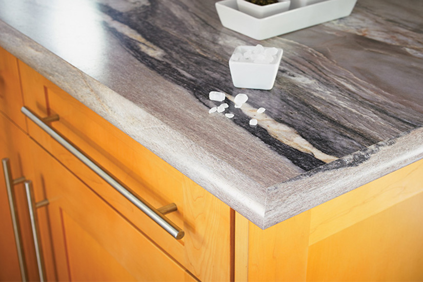 Formica Countertops Look Luxe With Unique Edging Formica