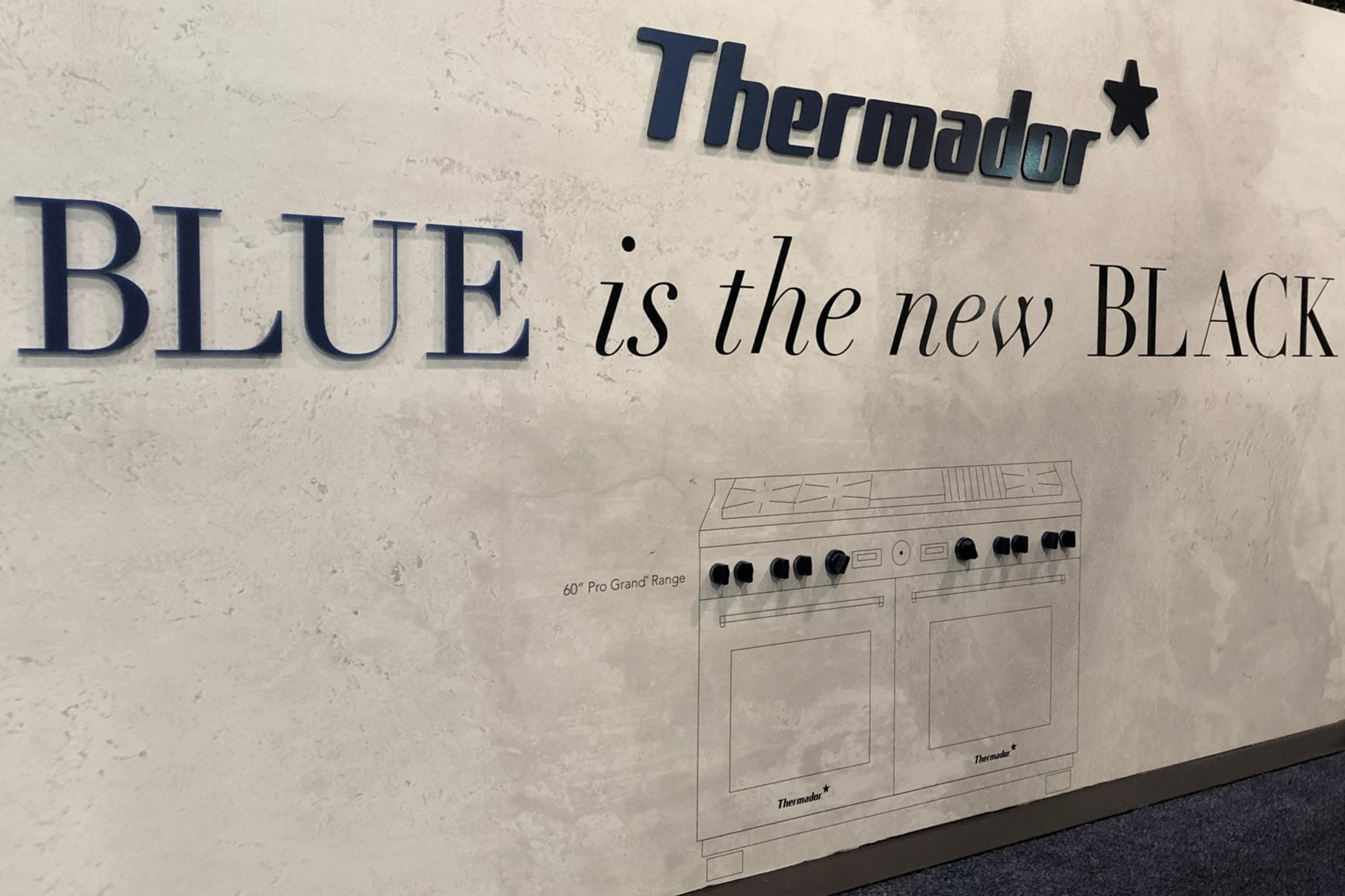 thermador blue is the new black