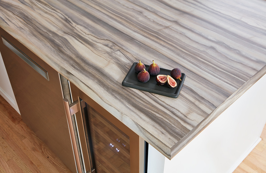 Woodland Marble 180fx® Laminate kitchen countertop with figs