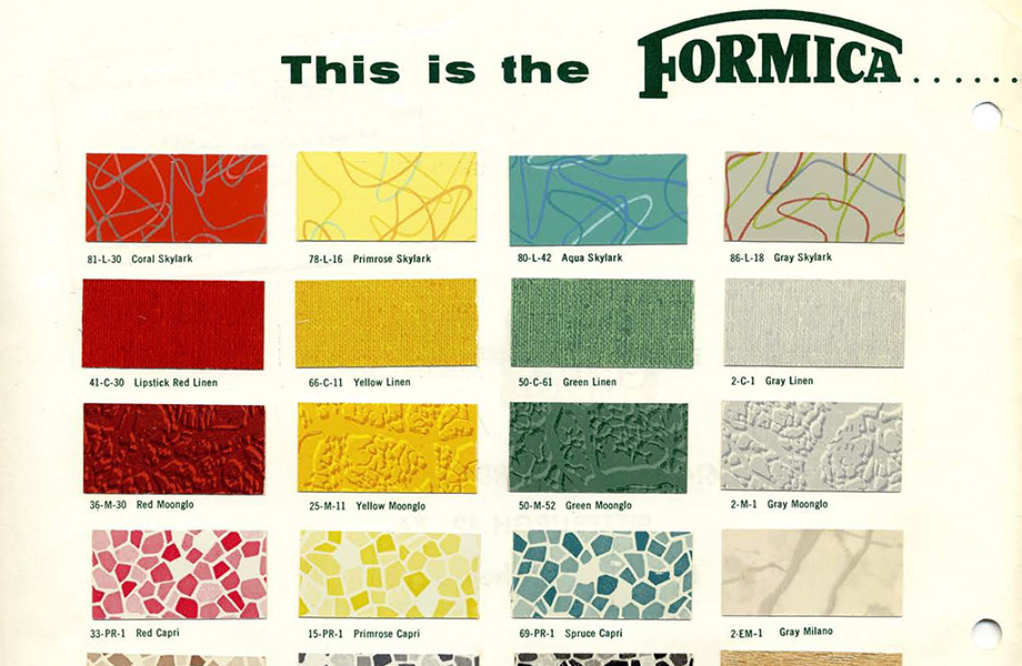 From Skylark to Watercolors A Look Back at Iconic Formica® Laminate