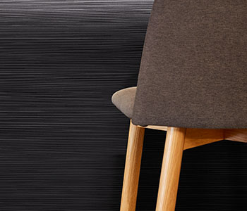Formica DecoMetal M3722 Black Linework decorative wall covering