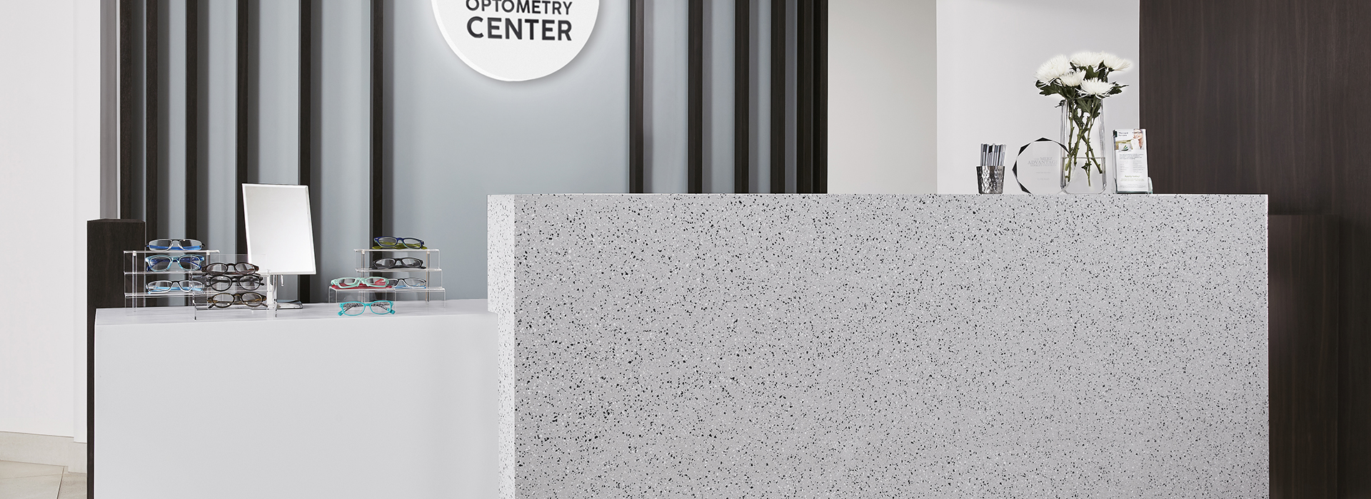 408 Luna Brite White 410 Argento Terrazzo Matrix 5796 NG Graphite Elm 5349 Fossil desk
