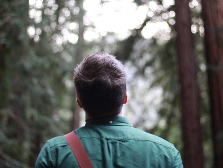Man in Woods