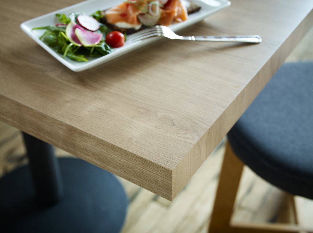 Planked Urban Oak Countertop 