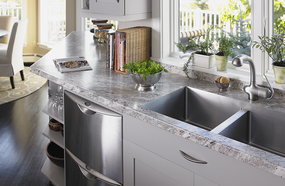 Classic Crystal Granite kitchen counter