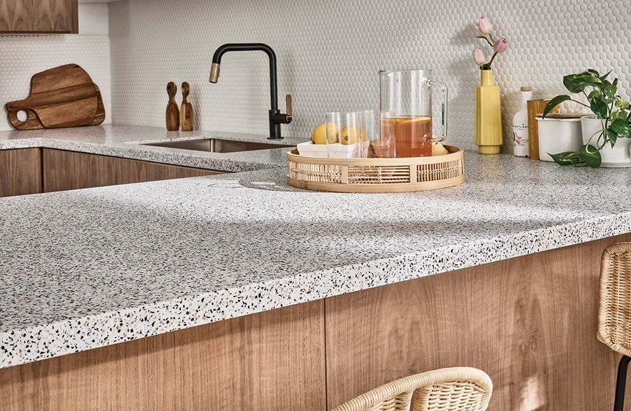 Solid Surface kitchen bar countertop