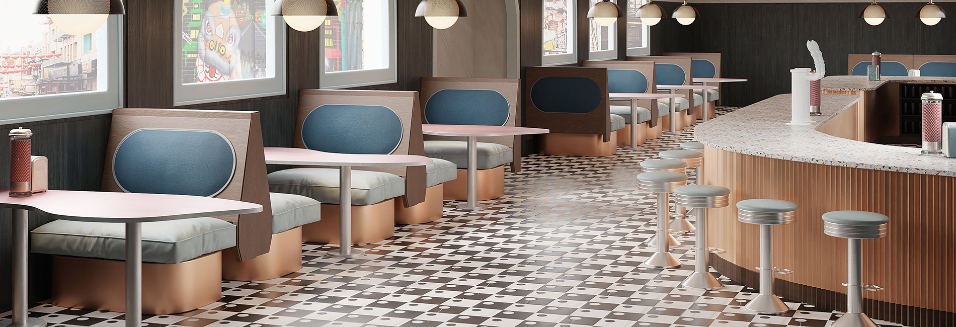 Formica Diner interior