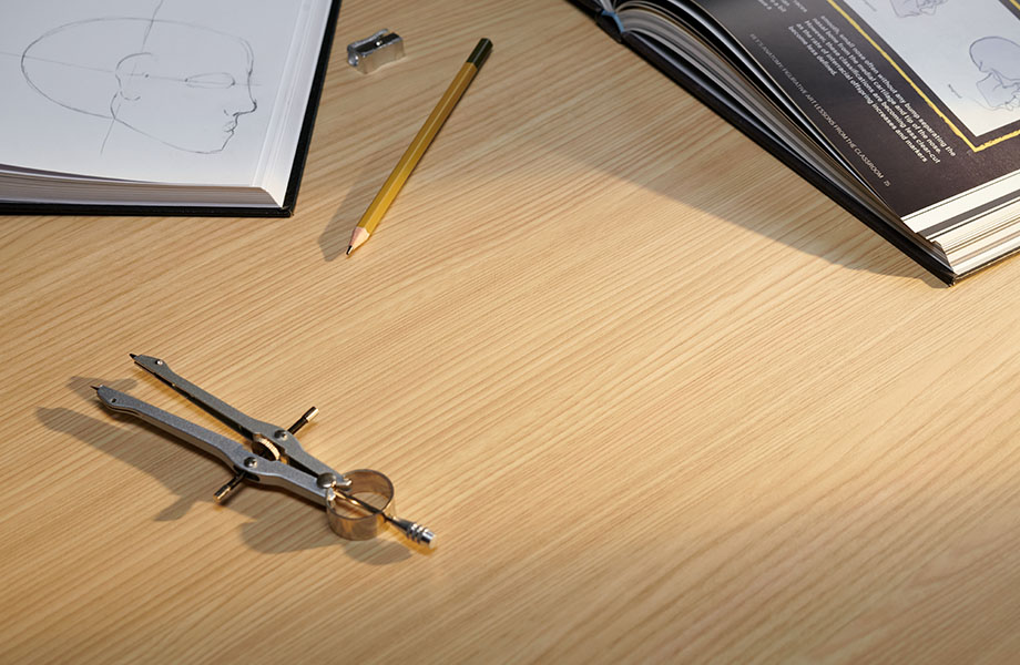 Laminado Formica<sup>®</sup> - Colección Antimicrobial 8844A-58 Aged Ash