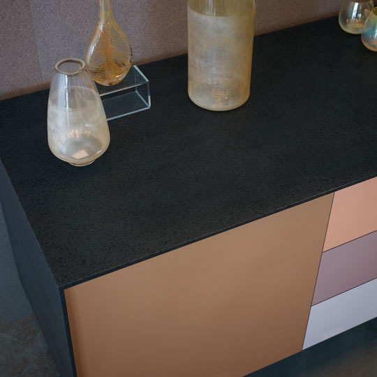 00501 Black Lava furniture top