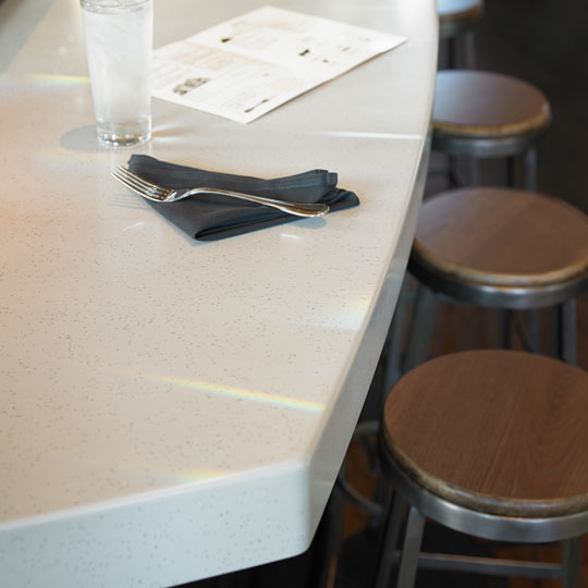 00607 Ashen Concrete restaurant countertop