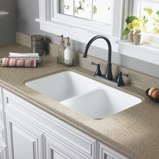 00656 River Rock Mosaic kitchen countertop