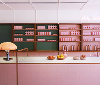 Humble Pizza case study - Younique by Formica Group countertops in restaurant design - credits Designed and photographed by Child Studio
