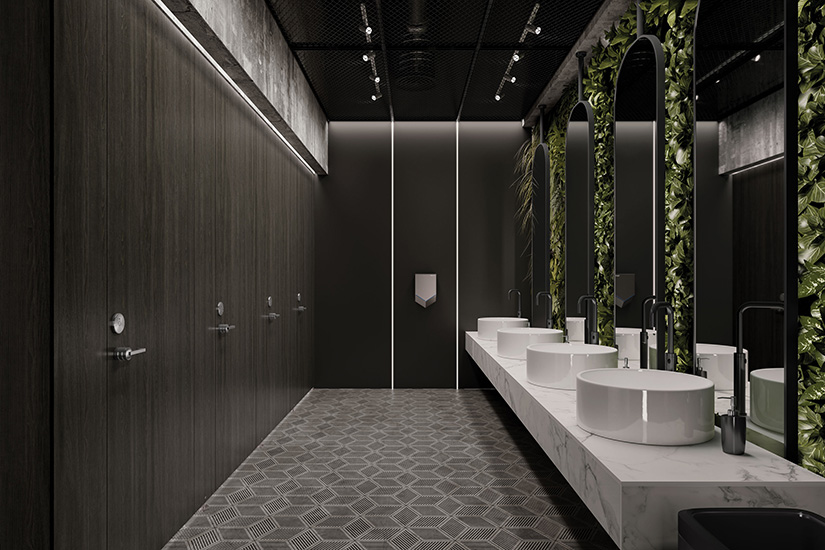 Washroom interiors