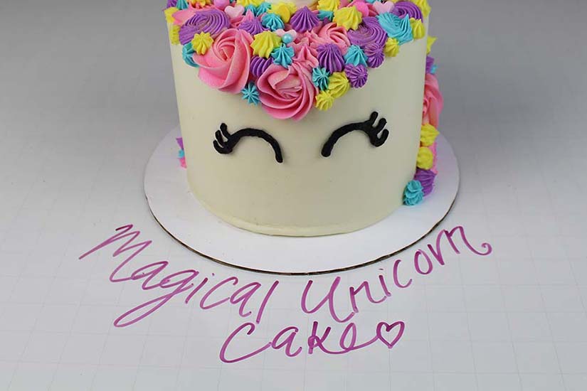 Un Peu De Magie Avec Un Gateau Licorne