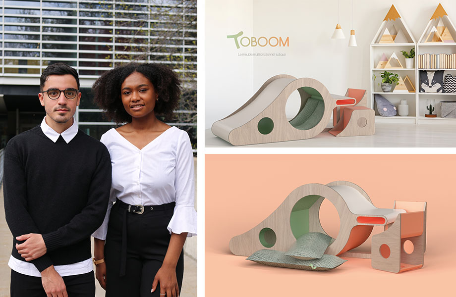 FORM 2021 1st place winners Benedicte Laurent and Martin Gonzalez Godoy