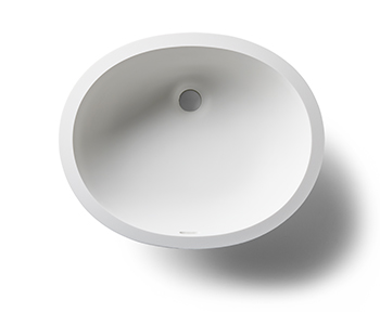 Everform Solid Surface Sinks 1613 Vanity Bowl