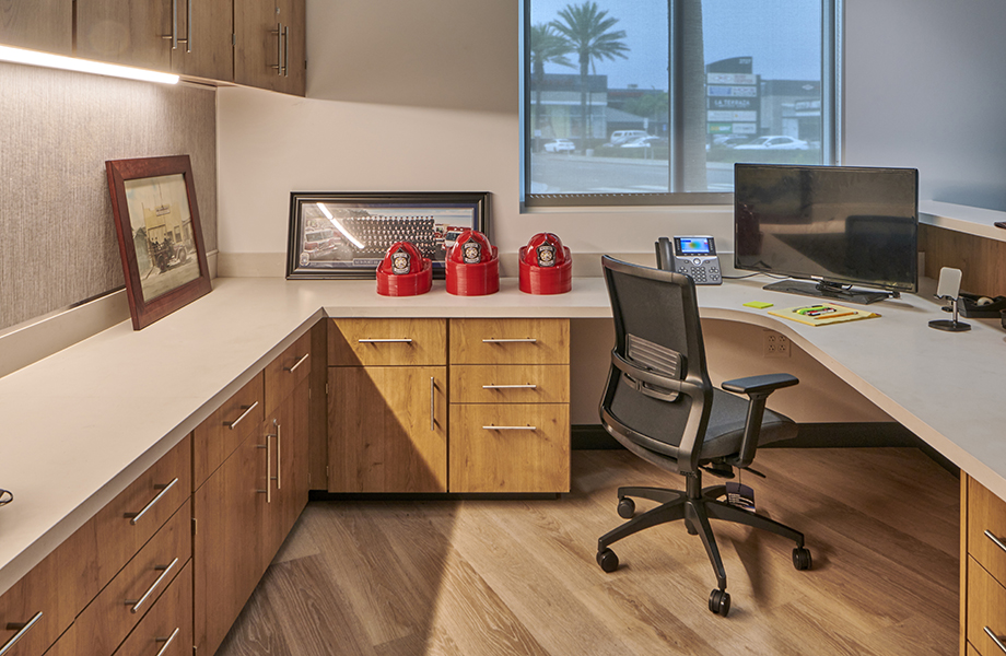 Fire station desk