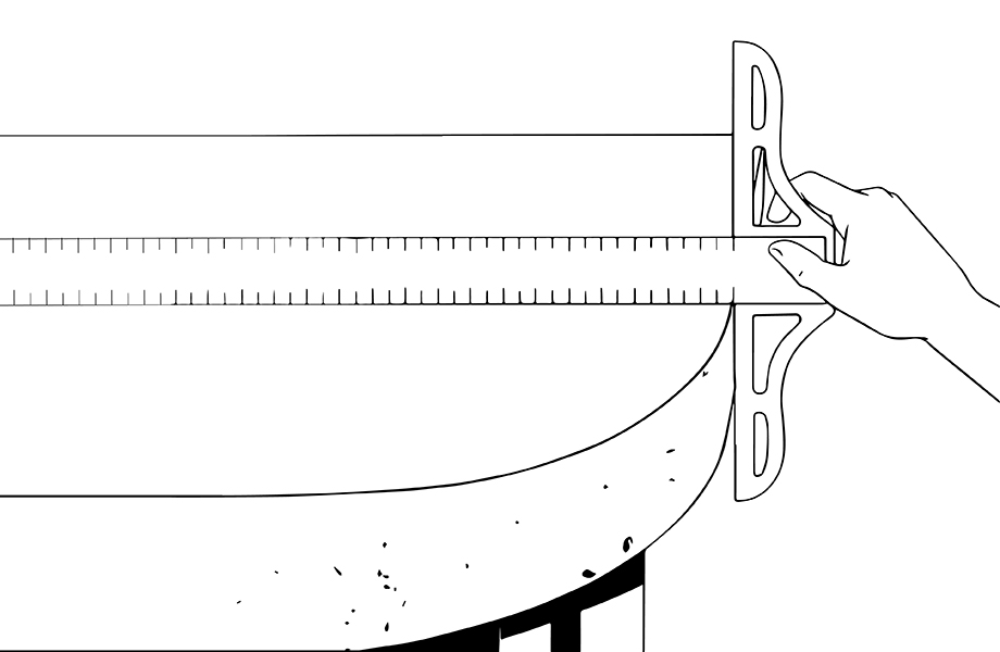 90 Degree angle measurement