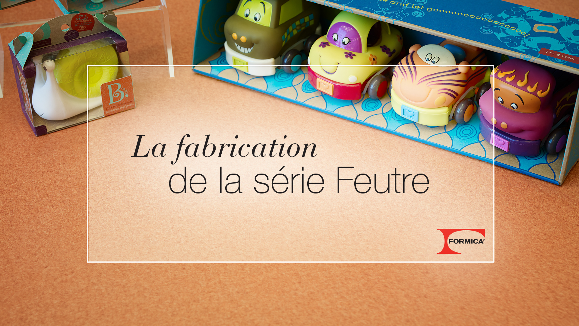 La fabrication de la série Feutre Stratifié haute pression de marque Formica® HPL
