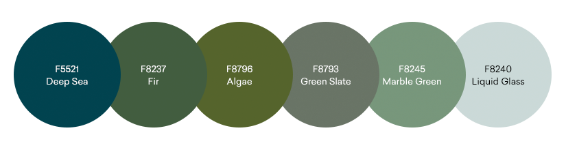 Formica Greens Palette