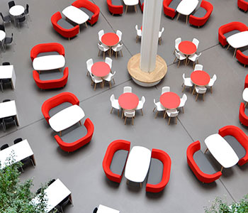 Bourmouth University using Formica Laminate photo credited to BOF