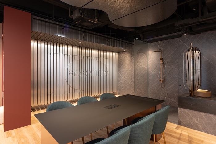 Conference Table at Formica Hong Kong Showroom